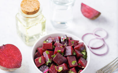 Roasted Beet Salad with Mint