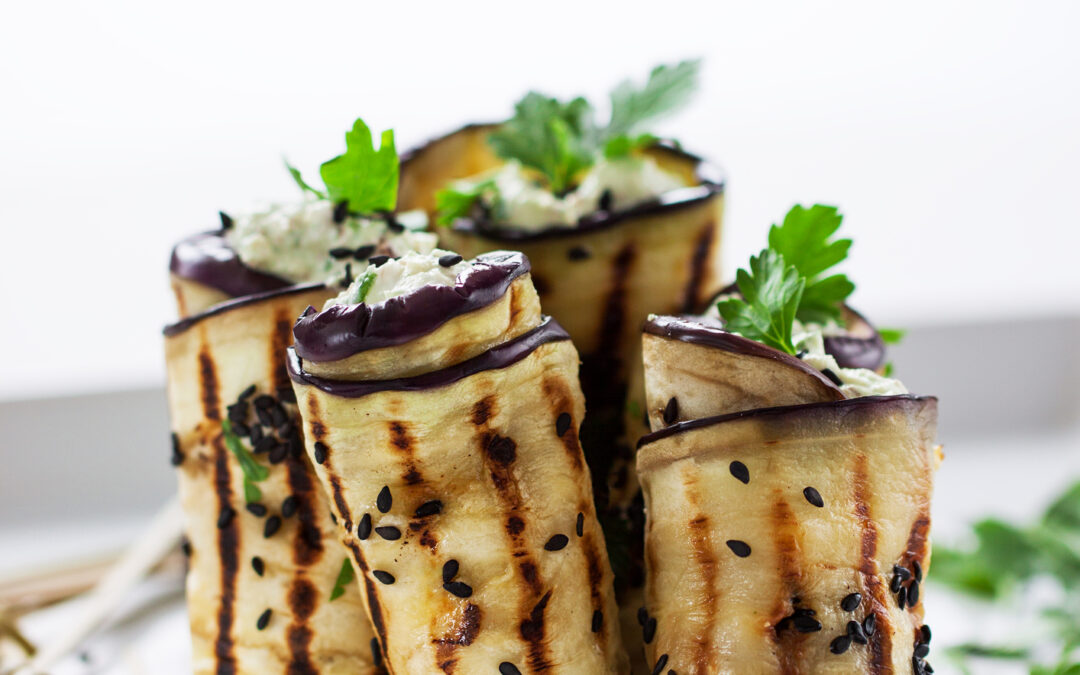 Stuffed Eggplant Rolls