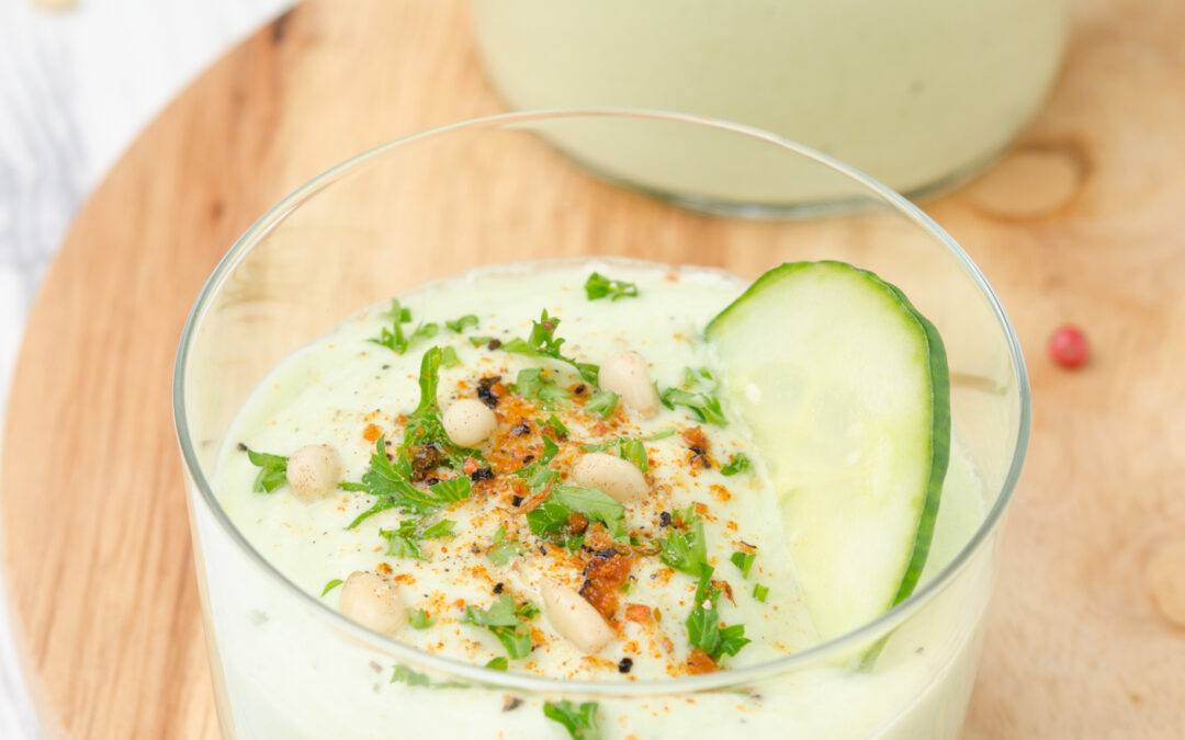 Cucumber and Avocado Cold Soup