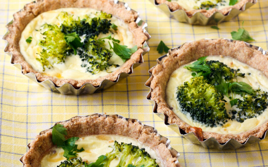 Mini Broccoli Tarts