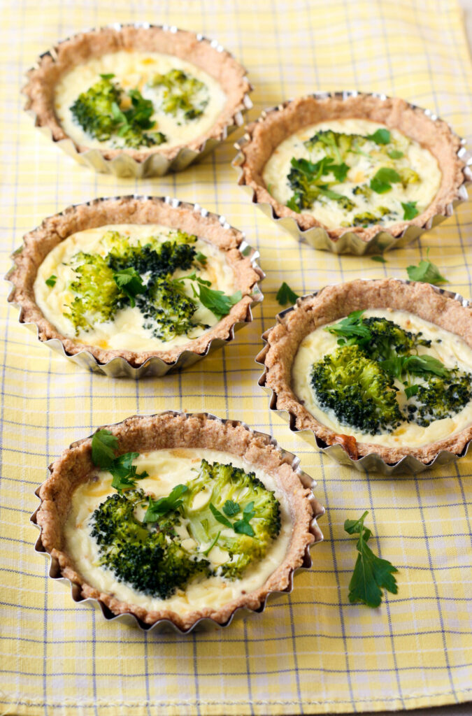 Mini Broccoli Tarts