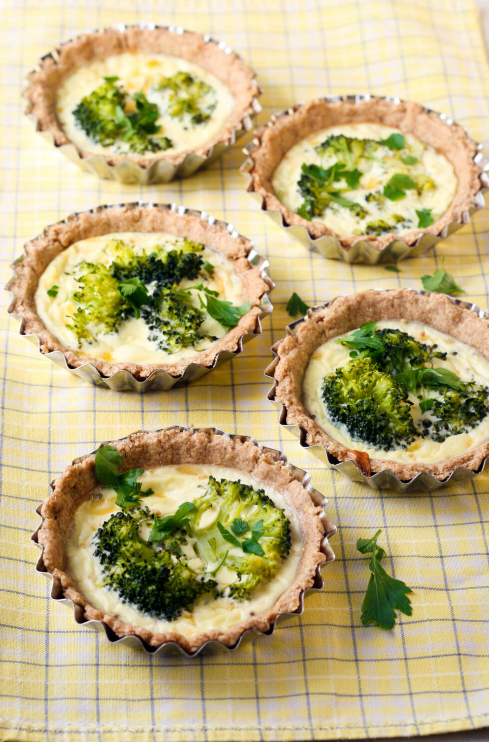 Mini Broccoli Tarts - My Mini Meals