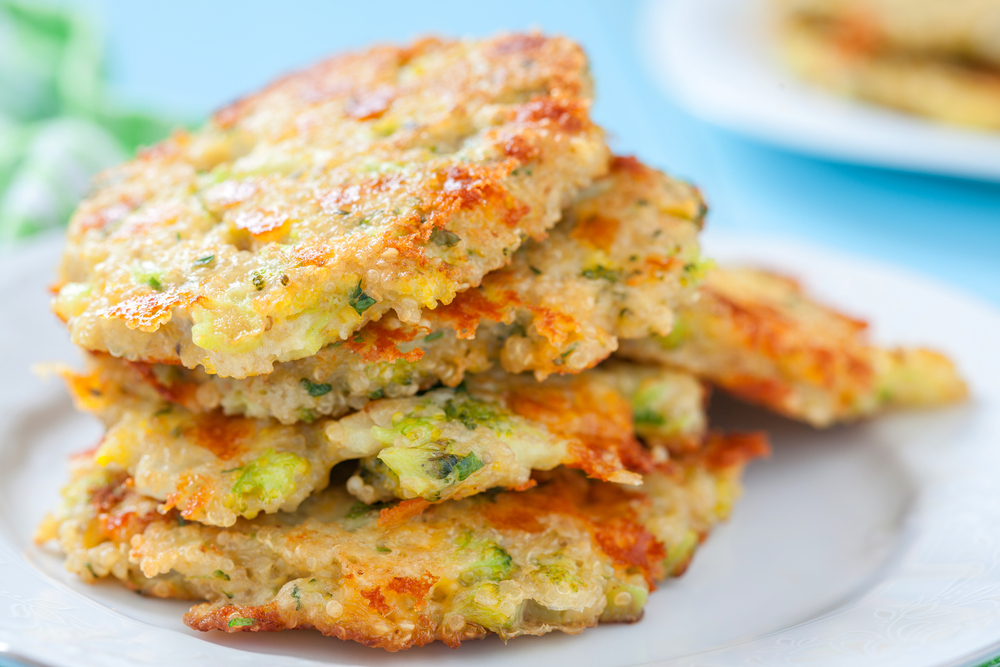 Deliciously Healthy Broccoli Cheddar Cheese Fritters