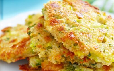 Broccoli Cheddar Fritters