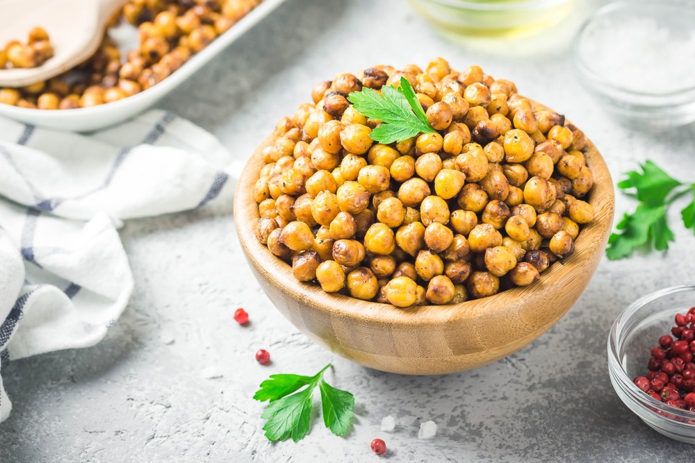 Curry-Roasted Chickpeas