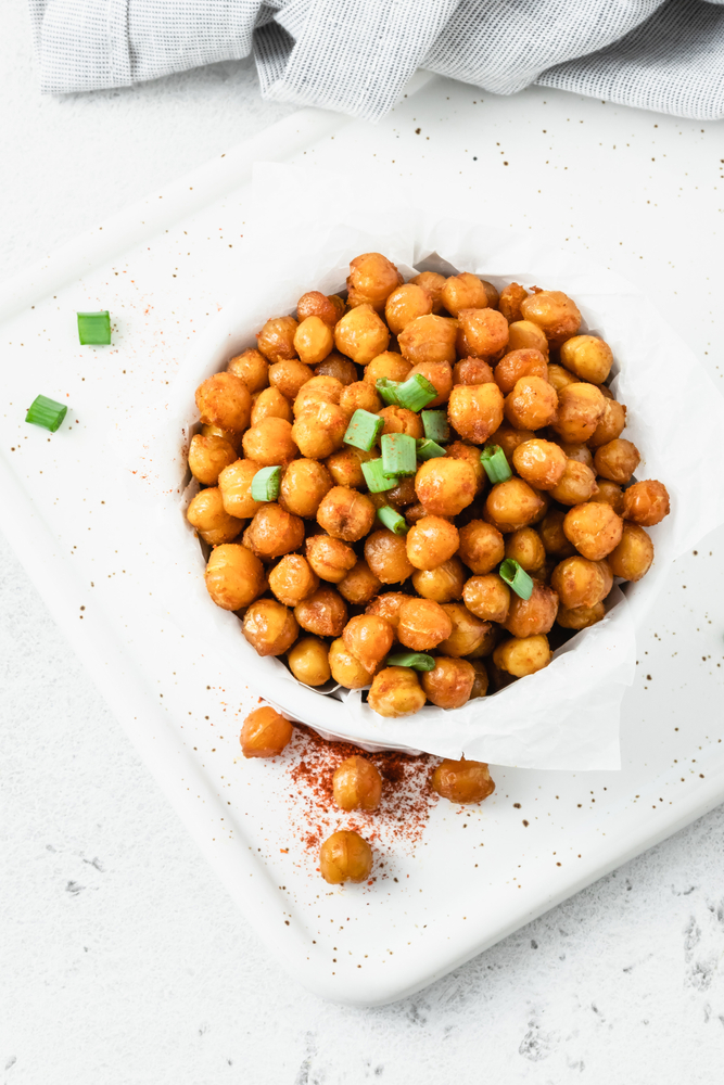 Curry-Roasted Chickpeas