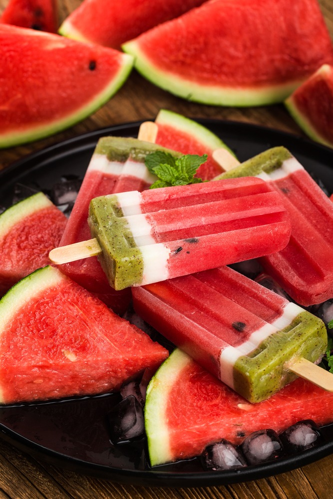 Homemade Watermelon Popsicles