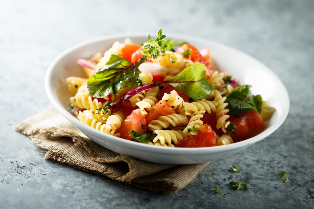 Tomato Basil Pasta Salad