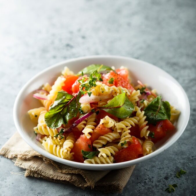 Tomato Basil Pasta Salad