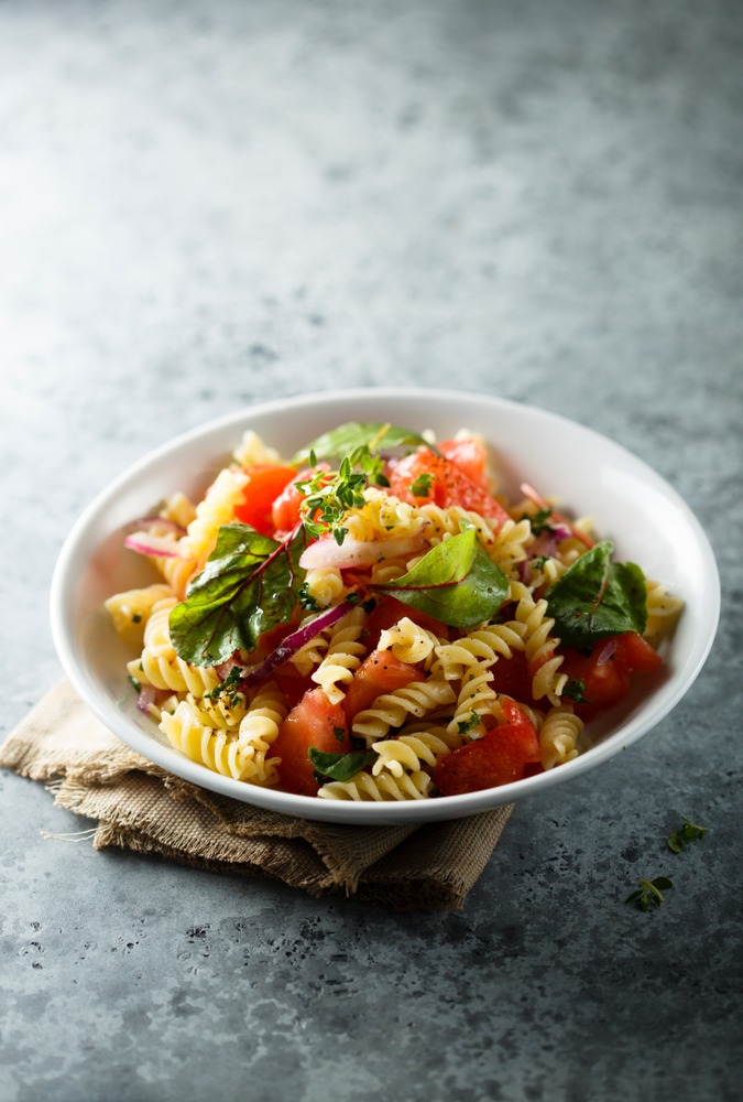 Tomato Basil Pasta Salad