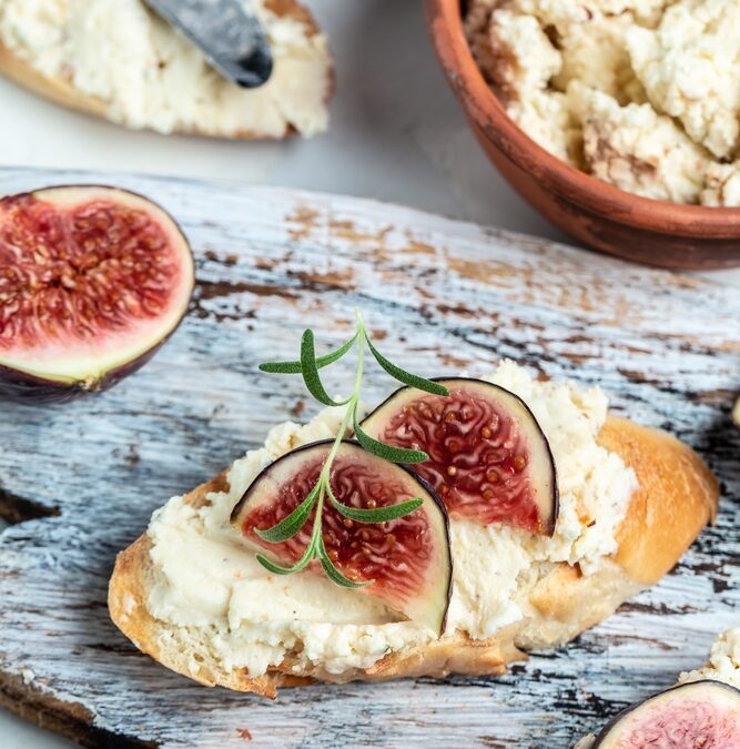 Fig and Blue Cheese Bruschetta