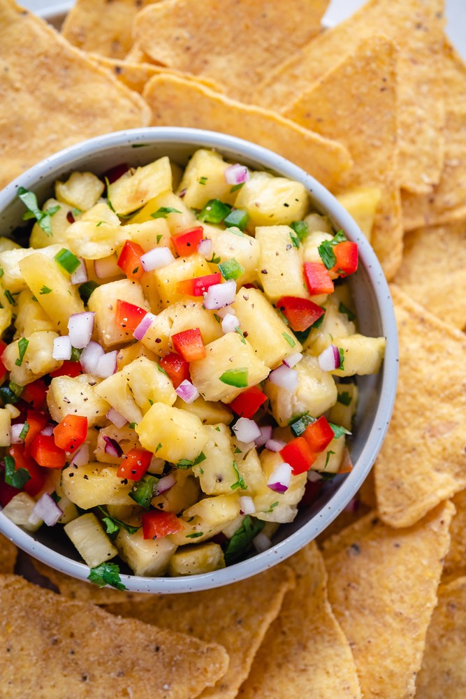 Homemade Pineapple Salsa