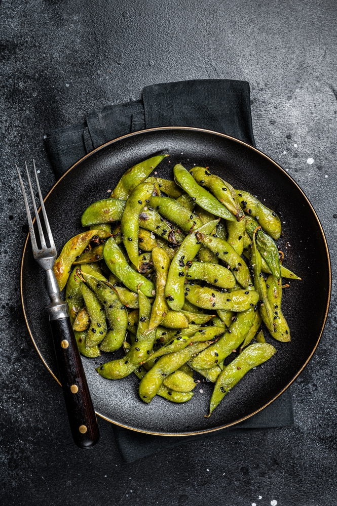 Spicy Stir-Fried Green Edamame