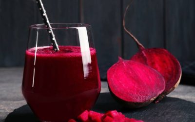 Red Beet and Banana Smoothie