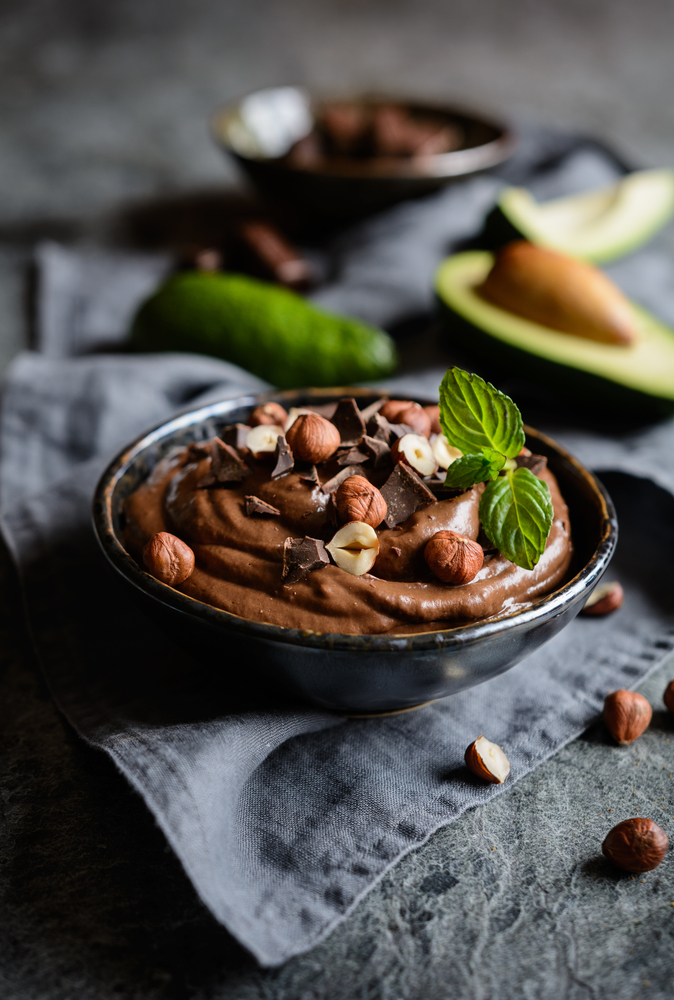 Vegan Avocado Chocolate Mousse